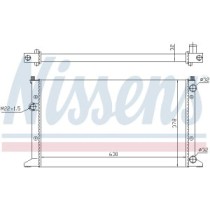 Radiator, racire motor NISSENS