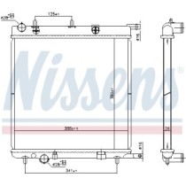 Radiator, racire motor NISSENS