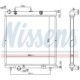 Radiator racire motor NISSENS pentru CITROEN C2, C2 ENTERPRISE, C3 I, C3 II, C3 PLURIEL, PEUGEOT 1007, 207 1.1-1.6D 02.02, dimensiuni 380x388x26 mm