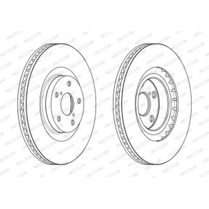 Disc frana FERODO