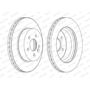 Disc frana FERODO