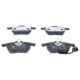 Set placute frana fata ceramica ATE pentru AUDI A3, TT; SEAT LEON, TOLEDO II; SKODA OCTAVIA I; VW BORA, GOLF IV, POLO IV 74 mm x 156.3 mm x 19.8 mm