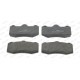 Set placute frana fata FERODO LOTUS EVORA EXIGE RENAULT CLIO II SEAT IBIZA III-IV SC ST 1.2-3.5 11.00- Inaltime 81.6mm Latime 130mm Grosime 16.7mm