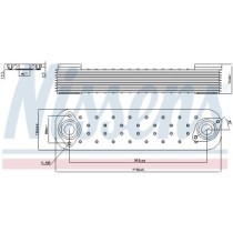 Radiator ulei, ulei motor NISSENS