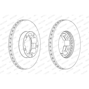 Disc frana FERODO