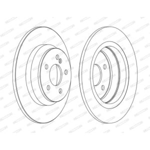 Disc frana FERODO