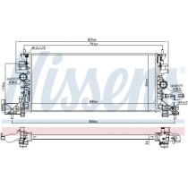 Radiator, racire motor NISSENS