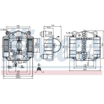 Ventilator, habitaclu NISSENS