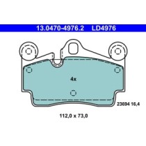 Set placute frana,frana disc ATE