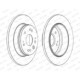 Set discuri frana FERODO Spate Dreapta/Stanga HONDA FR-V STREAM 1.7-2.2D 282mm 5 Gauri Grosime 12mm 05.01-