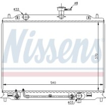 Radiator, racire motor NISSENS