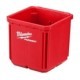 Suporti MILWAUKEE 1 buc Container, latime 102mm, inaltime 46mm, material plastic, culoare rosie