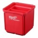 Suporti MILWAUKEE 1 buc Container, latime 102mm, inaltime 46mm, material plastic, culoare rosie