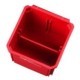 Suporti MILWAUKEE 1 buc Container, latime 102mm, inaltime 46mm, material plastic, culoare rosie