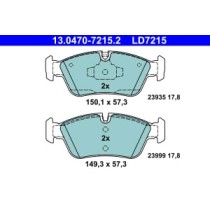 Set placute frana,frana disc ATE