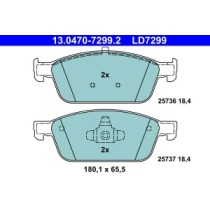 Set placute frana,frana disc ATE