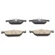 Set placute frana ceramica fata ATE pentru FORD FOCUS III, KUGA II, TOURNEO CONNECT, TRANSIT CONNECT, dimensiuni 65.5mm x 180.1mm x 18.4mm