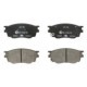 Set placute frana fata ATE pentru MAZDA 6 1.8 08.02-08.07, inaltime 56.1 mm, latime 131.3 mm, grosime 16.8 mm