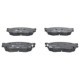 Set placute frana fata ATE pentru MAZDA 6 1.8 08.02-08.07, inaltime 56.1 mm, latime 131.3 mm, grosime 16.8 mm