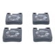 Set placute frana Spate ATE pentru MERCEDES 124 (W124), C (CL203), C T-MODEL (S202, S203), C (W202, W203), CLK (A208, A209, C208, C209)