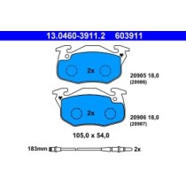 Set placute frana,frana disc ATE