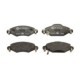 Set placute frana fata ATE pentru TOYOTA COROLLA VERSO, IST, YARIS, YARIS VERSO 1.0-2.0D 04.99-07.07, dimensiuni 45.0 mm x 130.7 mm x 17.0 mm