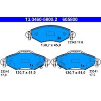 Set placute frana,frana disc ATE