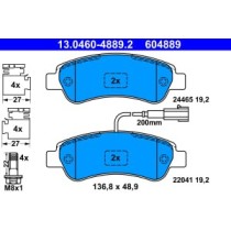 Set placute frana,frana disc ATE