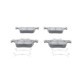 Set placute frana disc ATE ceramica spate AUDI A3 CUPRA FORMENTOR LEON SKODA KODIAQ II OCTAVIA IV VW CADDY 57.7mm 122.8mm 16.4mm