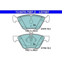 Set placute frana,frana disc ATE