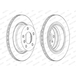 Disc frana FERODO