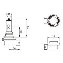 Bec incandescent BOSCH