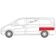 Aripa interioara BLIC trusa reparatie aparare spate stanga Mercedes Viano W639 Vito W639 partea de sus scazut