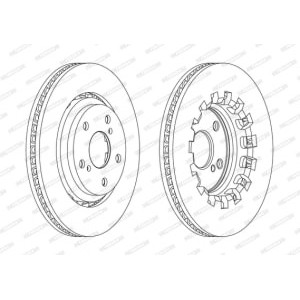 Disc frana FERODO