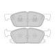 Set placute frana disc Fata FERODO FORD FOCUS IV GALAXY III S-MAX Inaltime 54.4mm Latime 193.2mm Grosime 19.2mm 01.15-