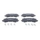 Set placute frana fata ATE pentru AUDI A6 ALLROAD C8, A6 C8, A7, A8 D5, Q7, Q8, VW TOUAREG, dimensiuni 88.4 mm x 214.0 mm x 16.9 mm