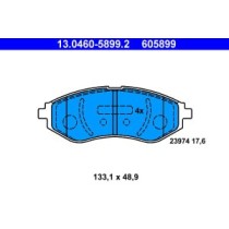 Set placute frana,frana disc ATE