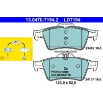 Set placute frana,frana disc ATE