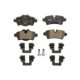 Set placute frana disc ATE ceramica spate cu suruburi etrier MINI R56 R57 R58 R59 CLUBMAN R55 1.4-2.0D 09.06-06.15