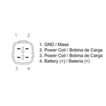 Regulator, alternator DZE