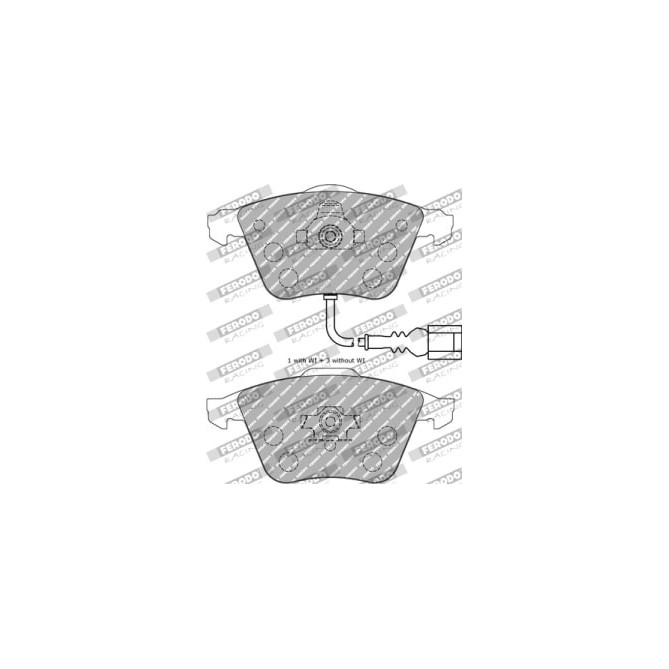 Placute de frana - Tuning FERODO