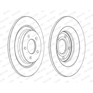 Disc frana FERODO