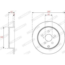 Disc frana FERODO