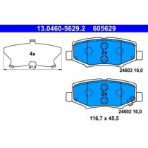 Set placute frana,frana disc ATE