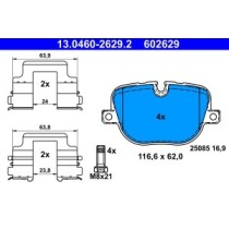 Set placute frana,frana disc ATE