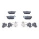 Set placute frana spate ATE cu suplimente pentru HYUNDAI COUPE I, COUPE II, ELANTRA III, LANTRA II, TIBURON, KIA CERATO I, NISSAN BLUEBIRD, MAXIMA III