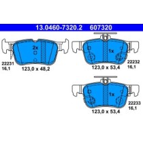 Set placute frana,frana disc ATE