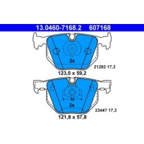 Set placute frana,frana disc ATE