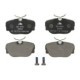 Set placute frana fata ATE cu suruburi de ghidare etrier, pentru MERCEDES 190 (W201) 1.8-2.6 10.82-08.93, inaltime 51.9 mm, latime 94.7 mm, grosime 17.0 mm