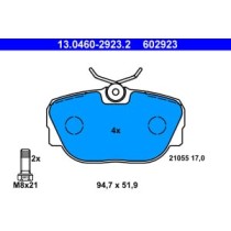 Set placute frana,frana disc ATE